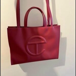 Telfar Women's dark pinkish Tote Bag